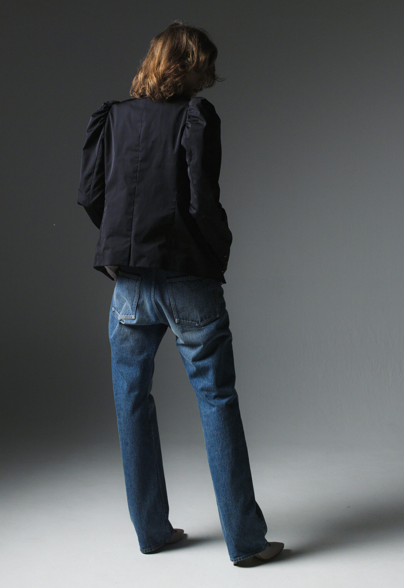 TINYDINOSAUR 2024SS/ 
SELVAGE WASHED DENIM 5 POCKET