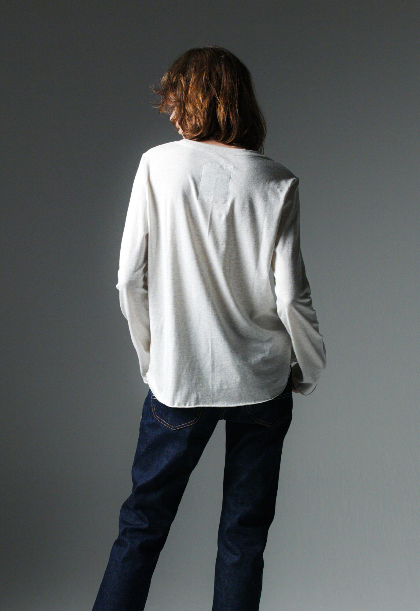 TINYDINOSAUR 2024SS/ SELVAGE RAW DENIM 3 POCKET+T-SHIRT